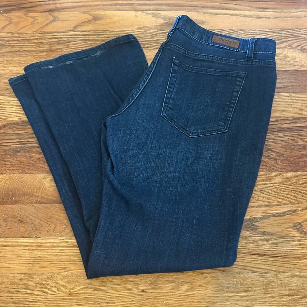 Charlotte Russe Curvy Bootcut Jeans